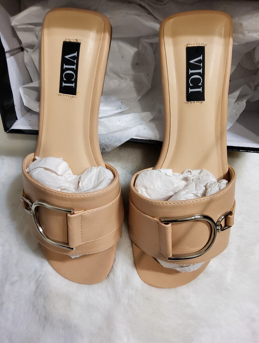 VICI Rex Faux Leather Sandals